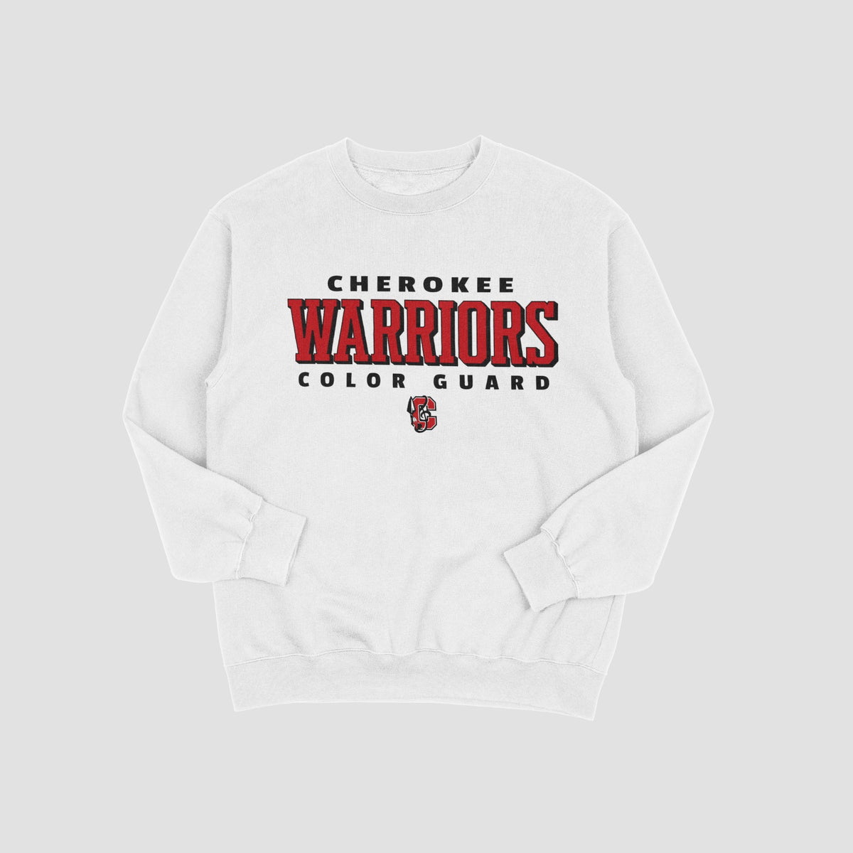 Cherokee Band of Warrior Color Guard Sweatshirt