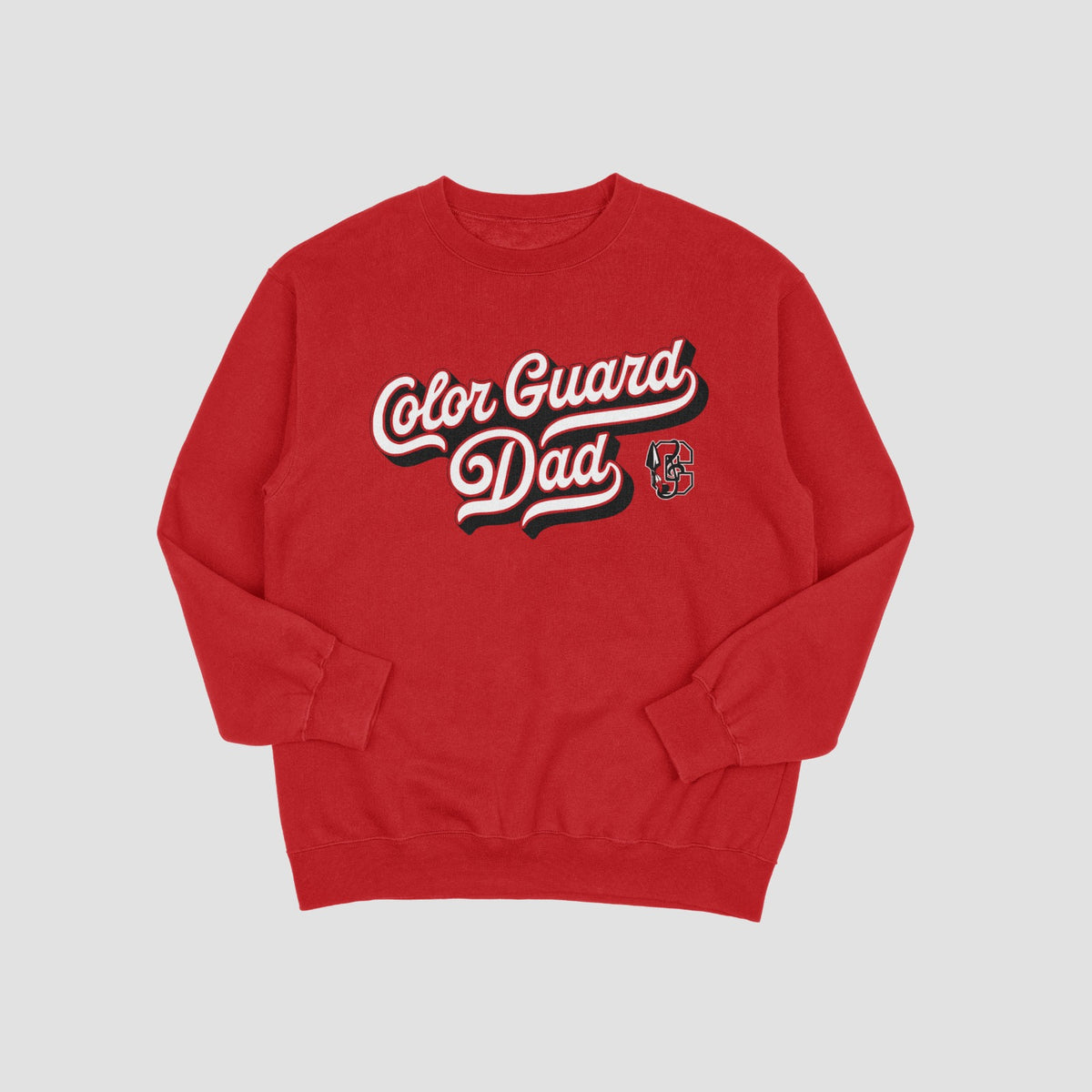 Cherokee Band of Warrior Color Guard Dad Sweatshirt