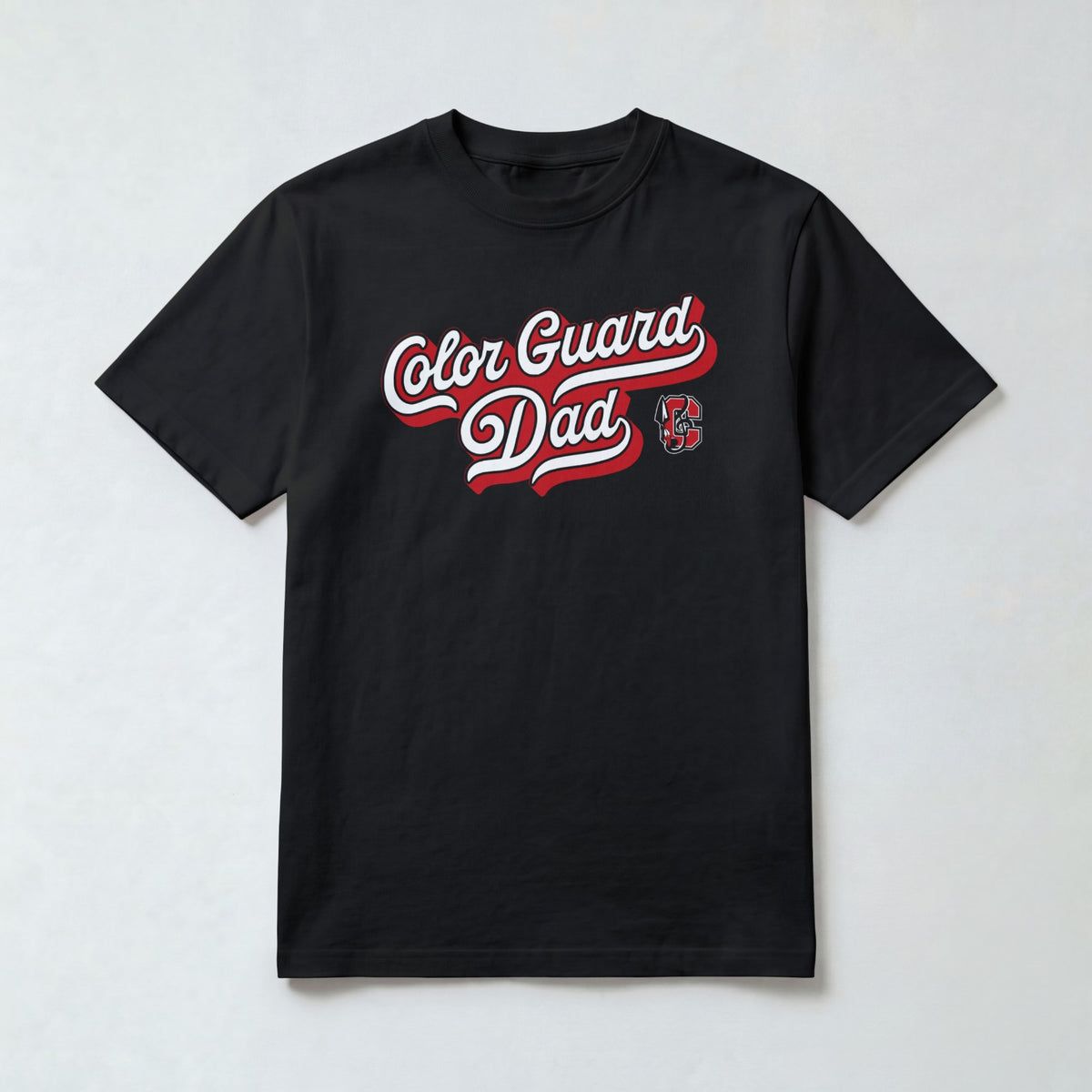 Cherokee Band of Warriors Color Guard Dad T-Shirt