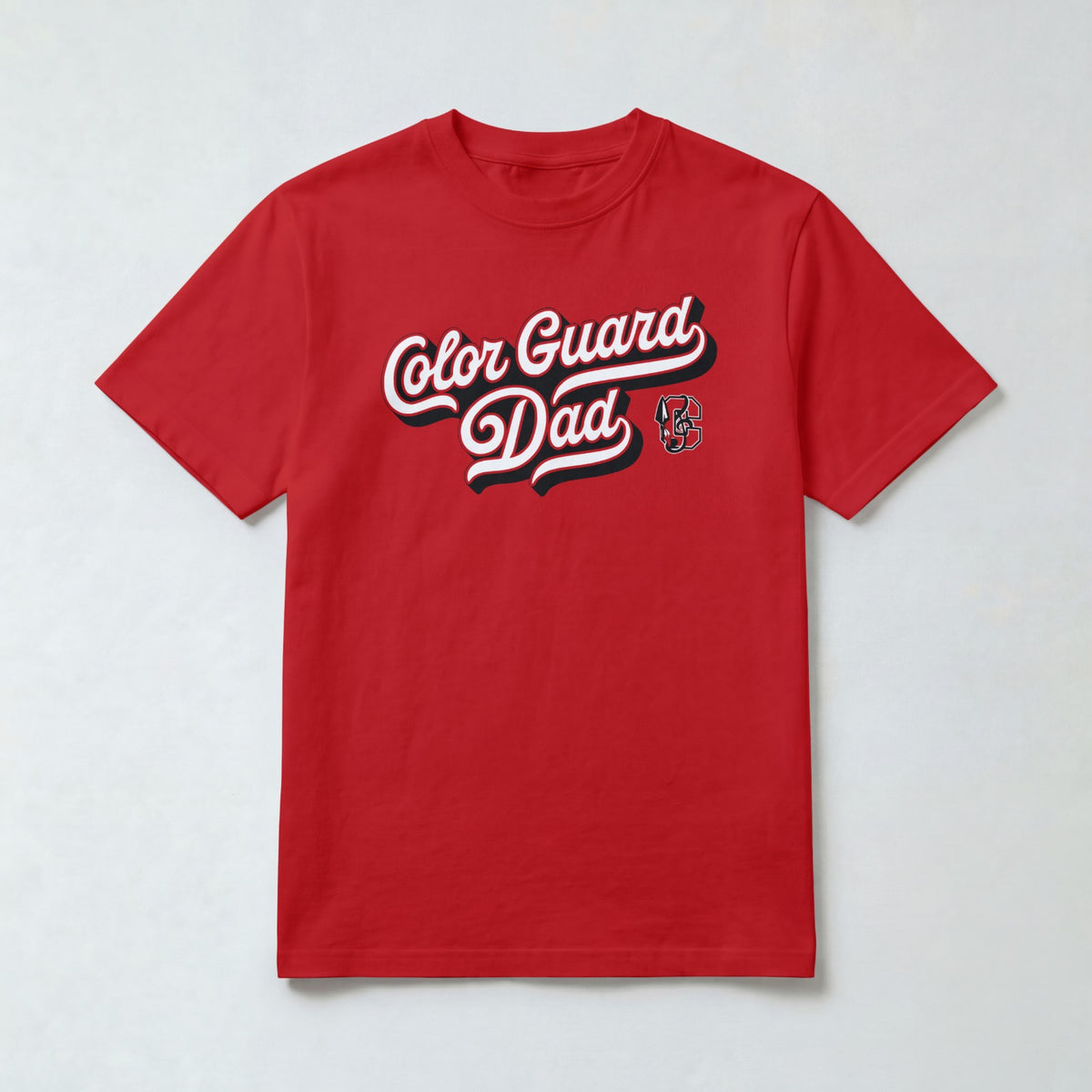 Cherokee Band of Warriors Color Guard Dad T-Shirt