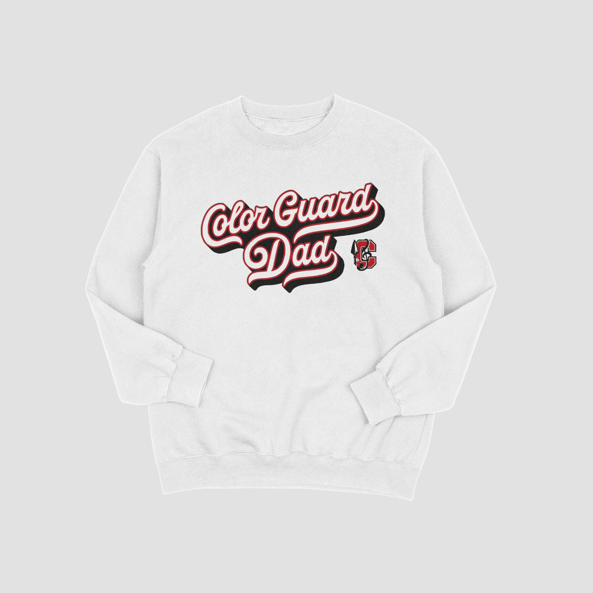 Cherokee Band of Warrior Color Guard Dad Sweatshirt