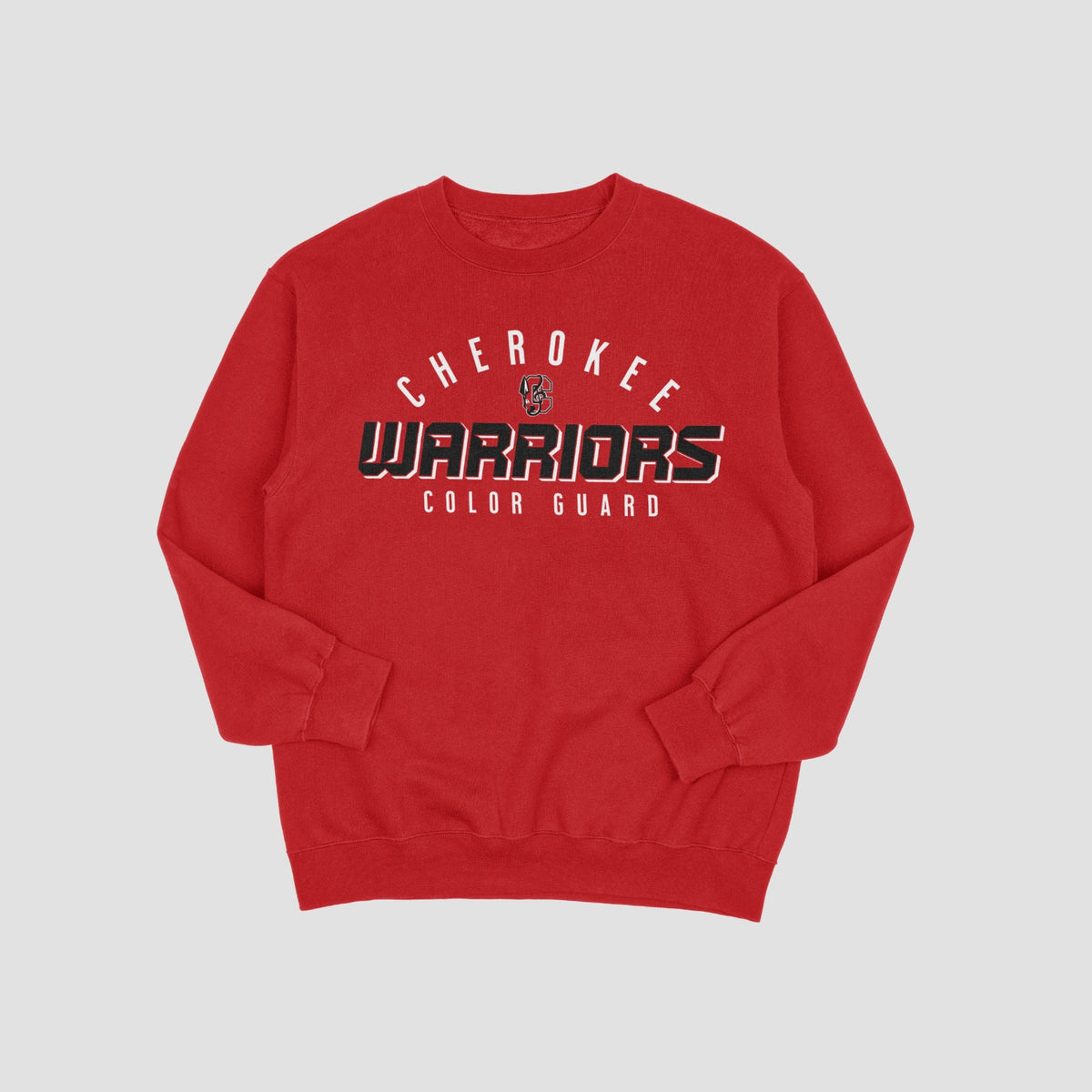Cherokee Band of Warrior Color Guard Sweatshirt