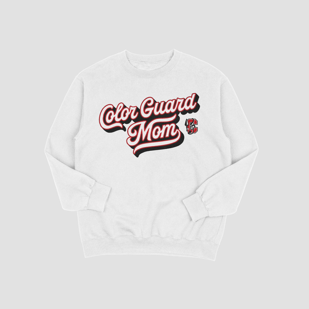 Cherokee Band of Warrior Color Guard Mom Sweatshirt