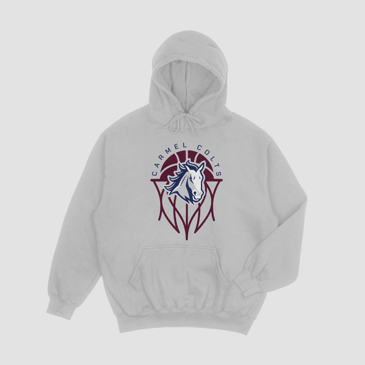 Carmel Colts Basketball Hoodie