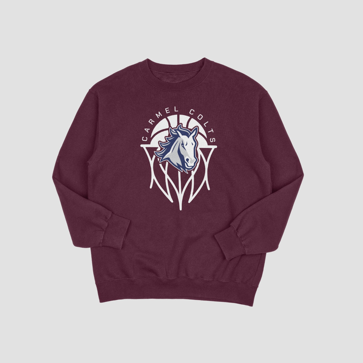 Carmel Colts Basketball Sweatshirt