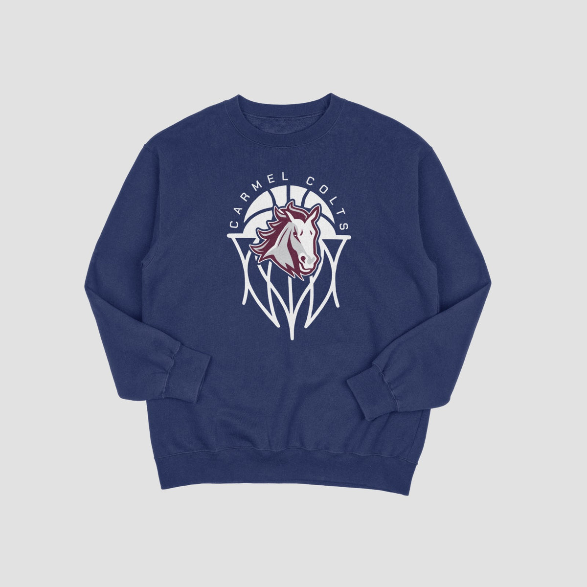 Carmel Colts Basketball Sweatshirt