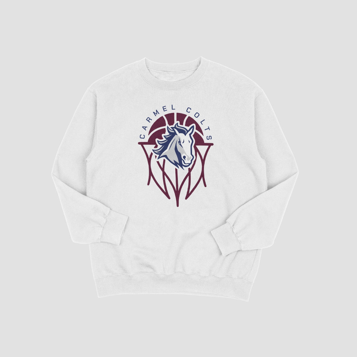 Carmel Colts Basketball Sweatshirt