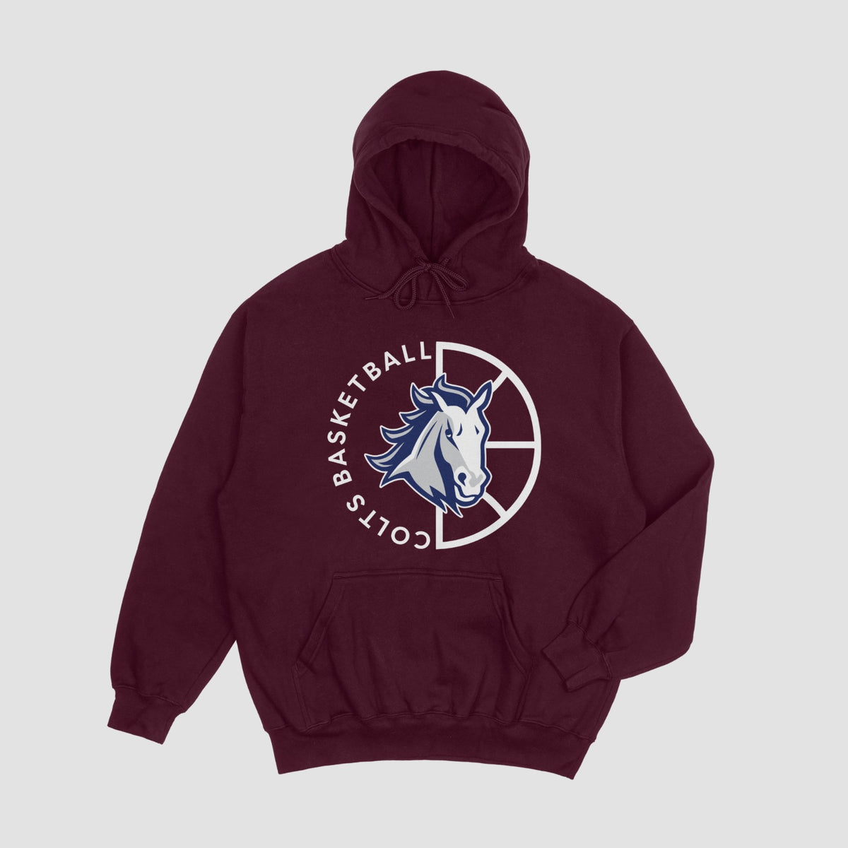 Carmel Colts Basketball Hoodie