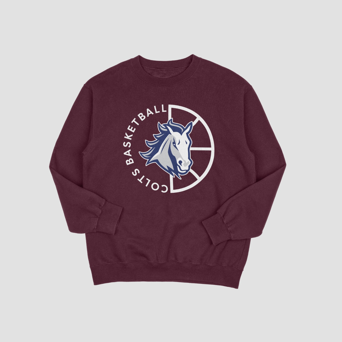 Carmel Colts Basketball Sweatshirt