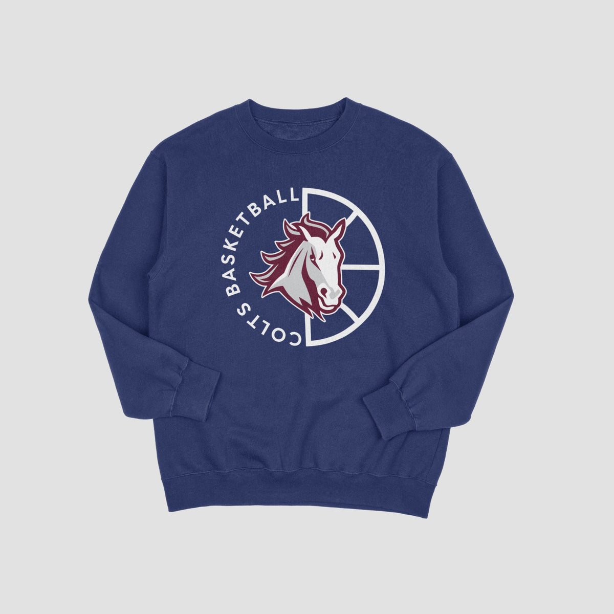 Carmel Colts Basketball Sweatshirt