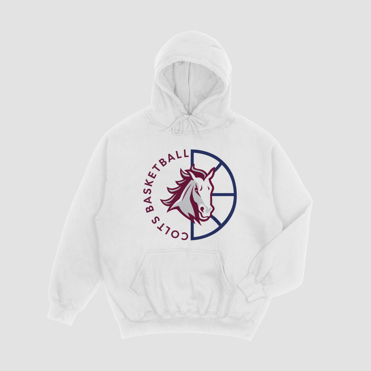 Carmel Colts Basketball Hoodie