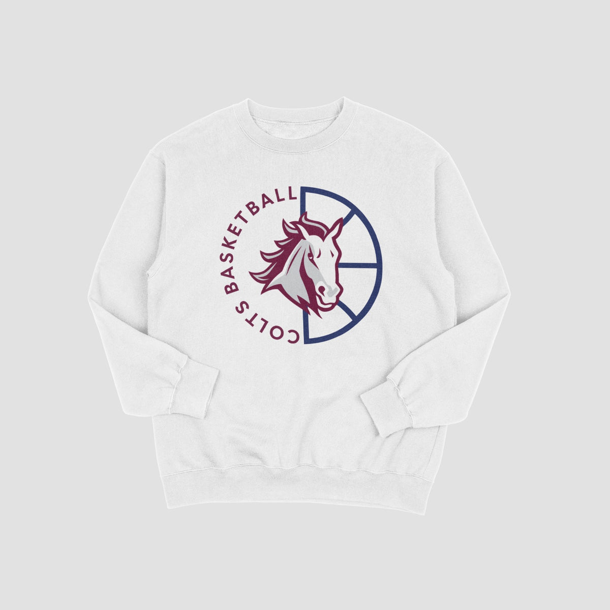 Carmel Colts Basketball Sweatshirt