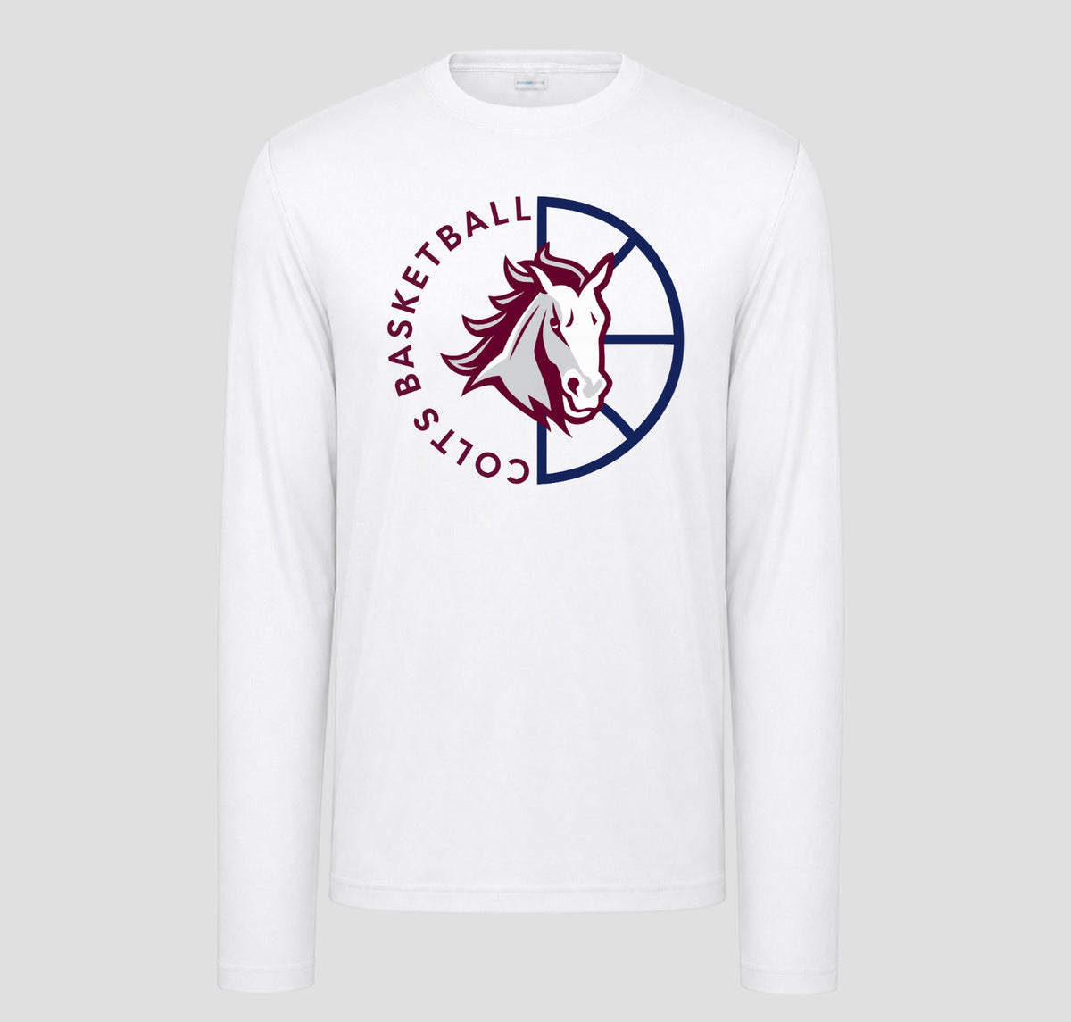 Carmel Colts Basketball Long Sleeve Performance/Shooting Shirt