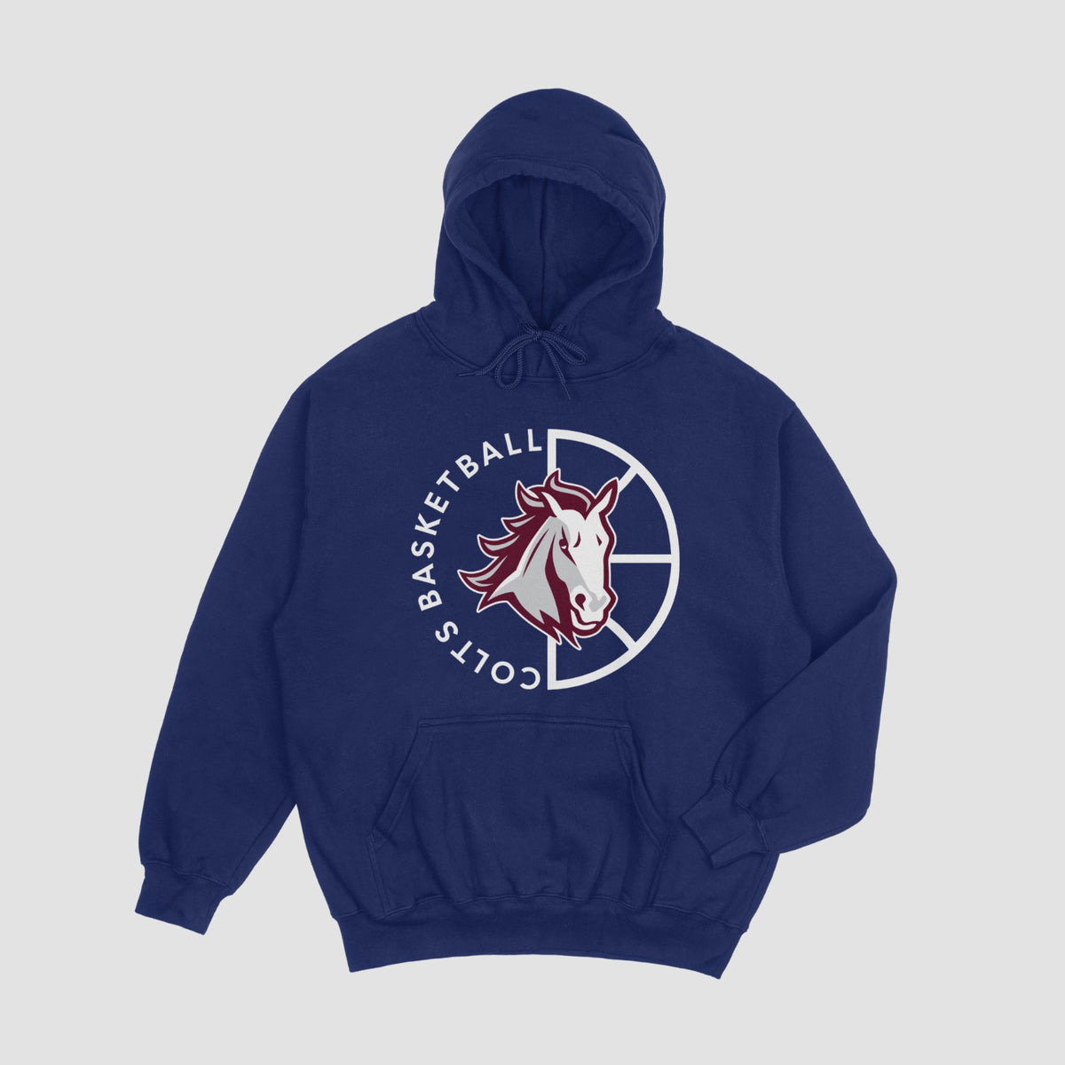 Carmel Colts Basketball Hoodie