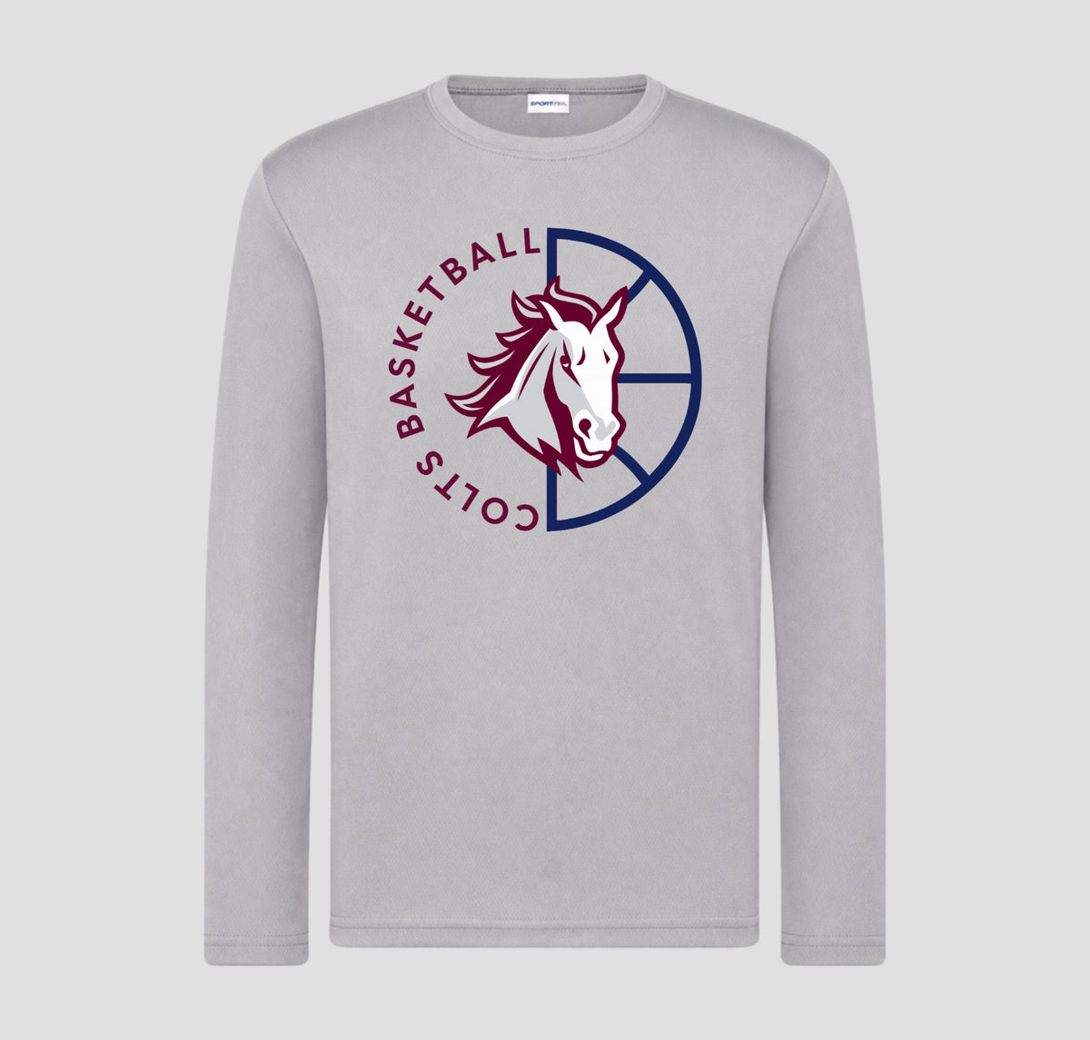 Carmel Colts Basketball Long Sleeve Performance/Shooting Shirt