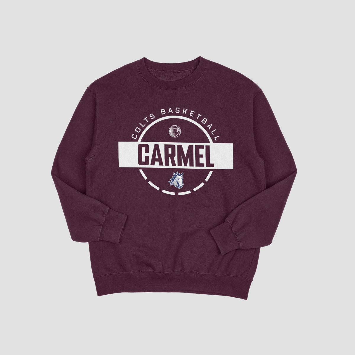 Carmel Colts Basketball Sweatshirt