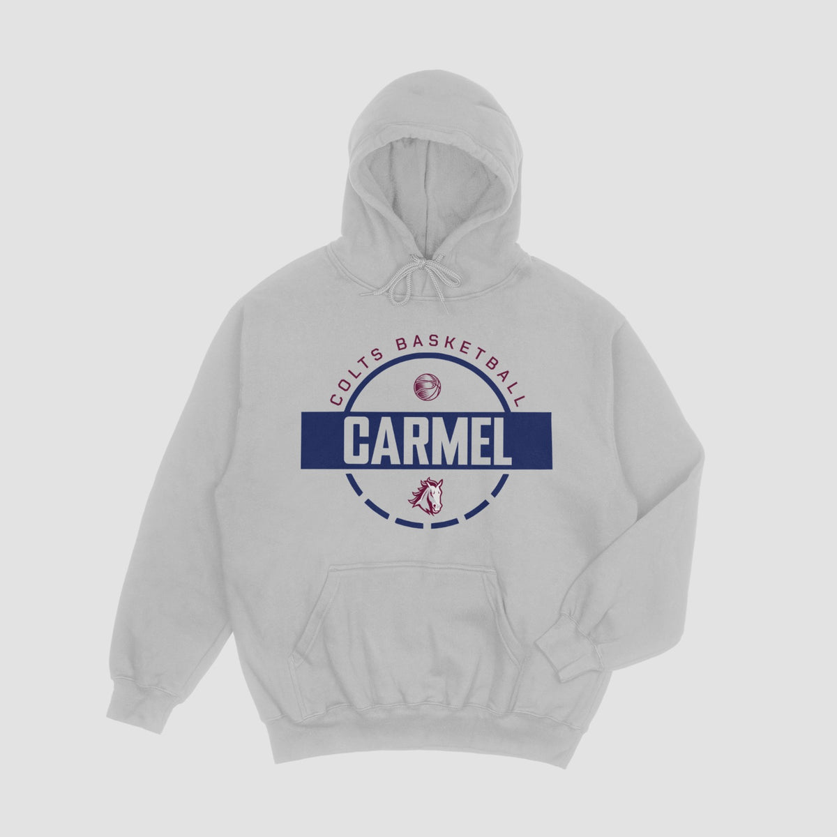 Carmel Colts Basketball Hoodie