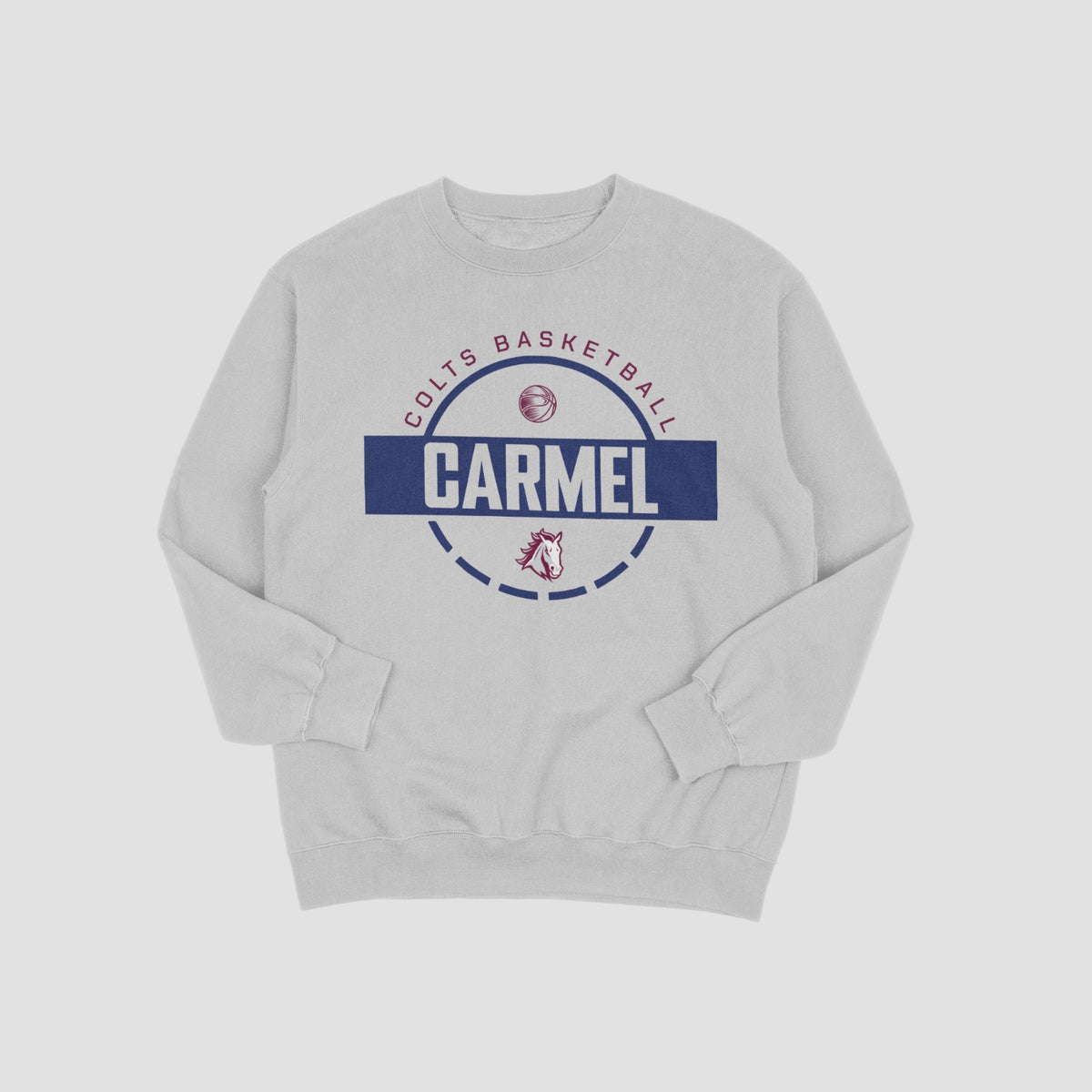 Carmel Colts Basketball Sweatshirt