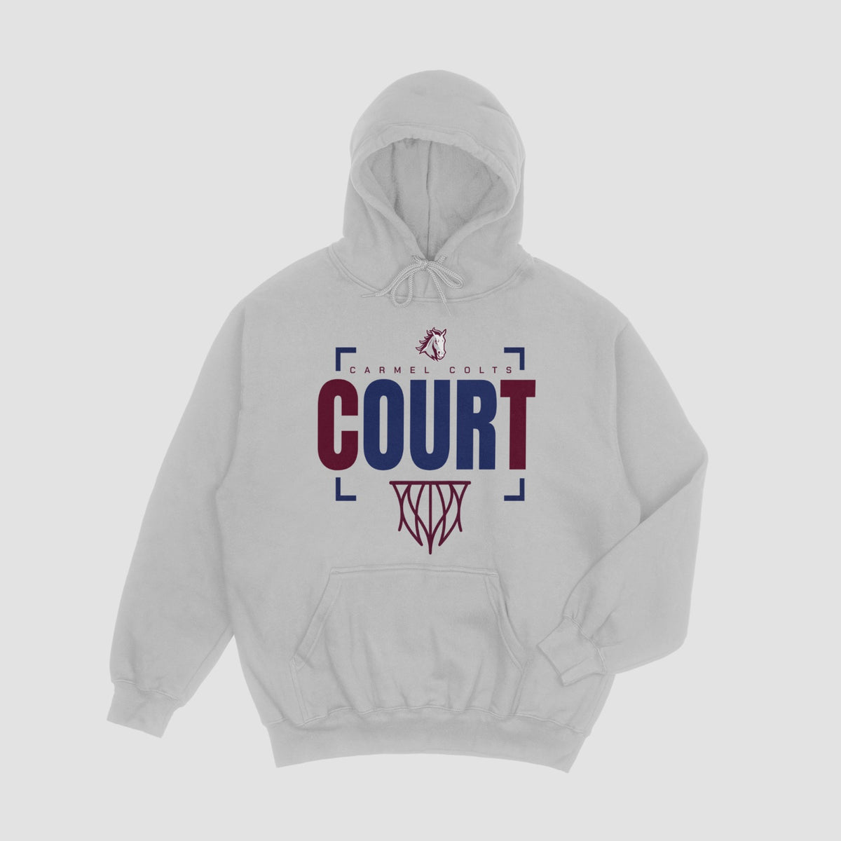 Carmel Colts Basketball Hoodie