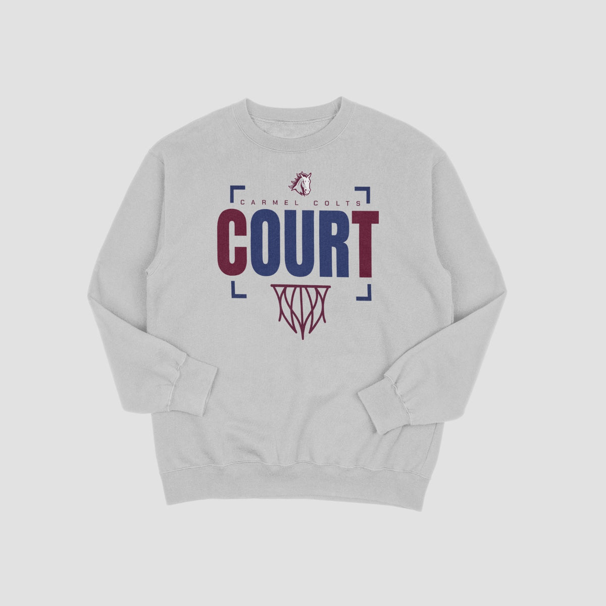 Carmel Colts Basketball Sweatshirt