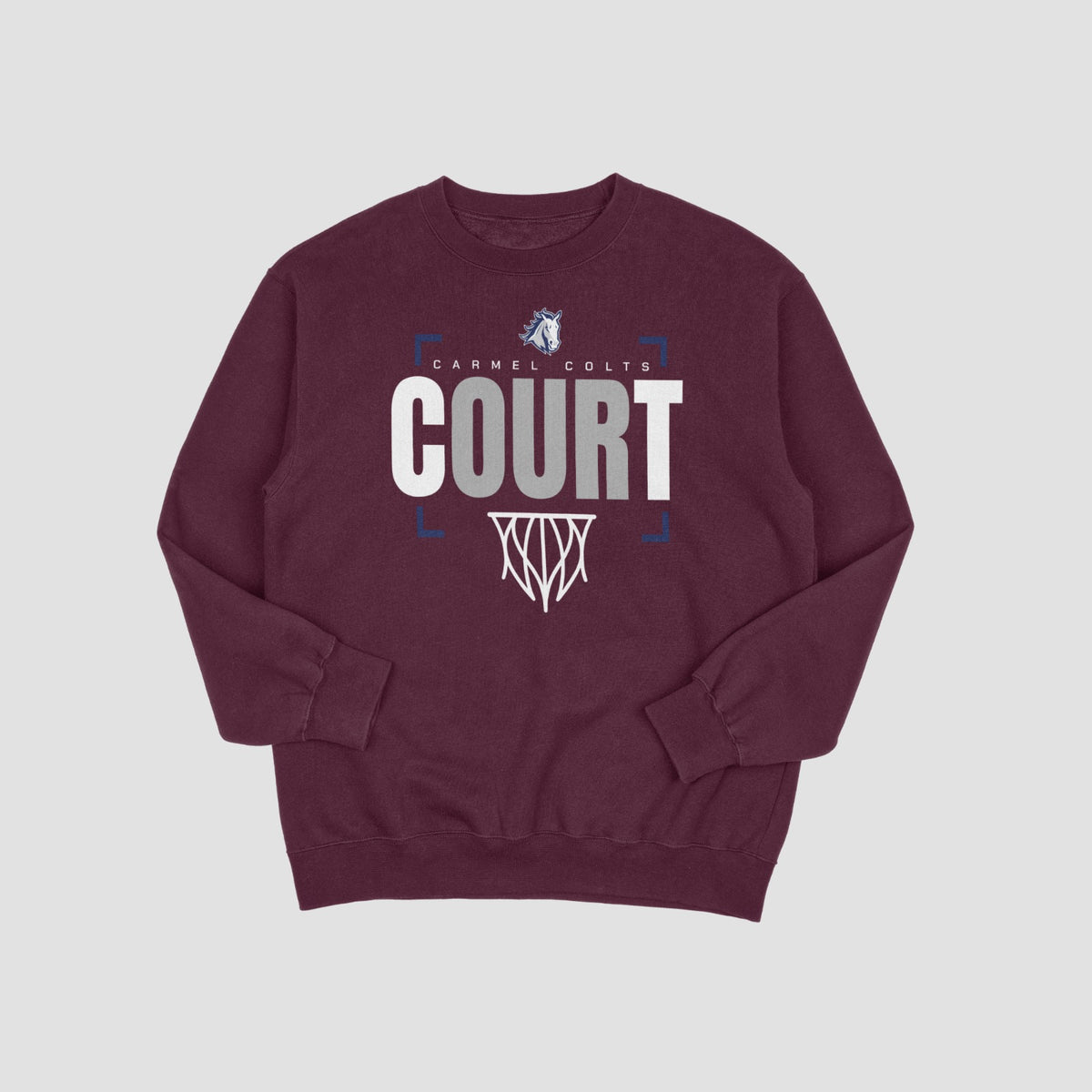 Carmel Colts Basketball Sweatshirt
