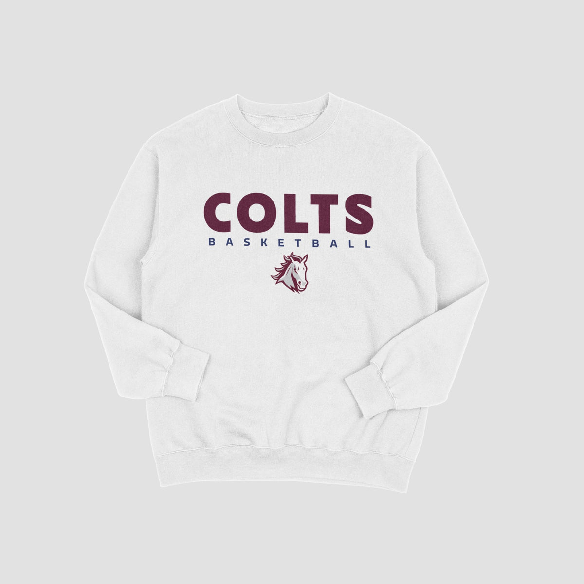 Carmel Colts Basketball Sweatshirt