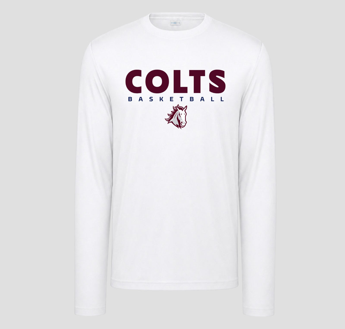 Carmel Colts Basketball Long Sleeve Performance/Shooting Shirt
