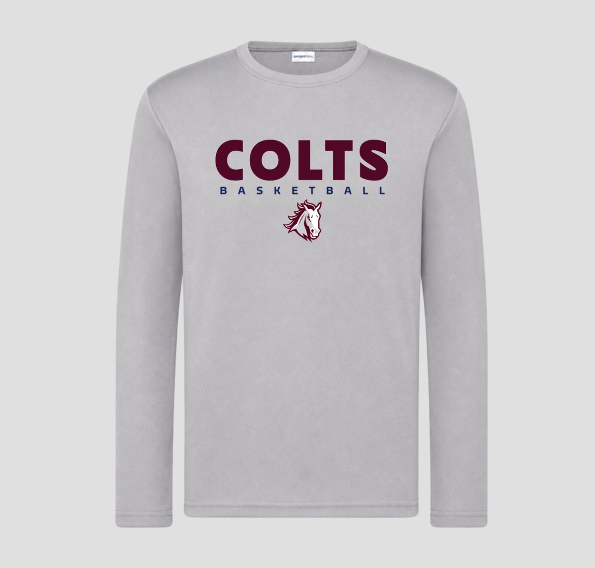 Carmel Colts Basketball Long Sleeve Performance/Shooting Shirt