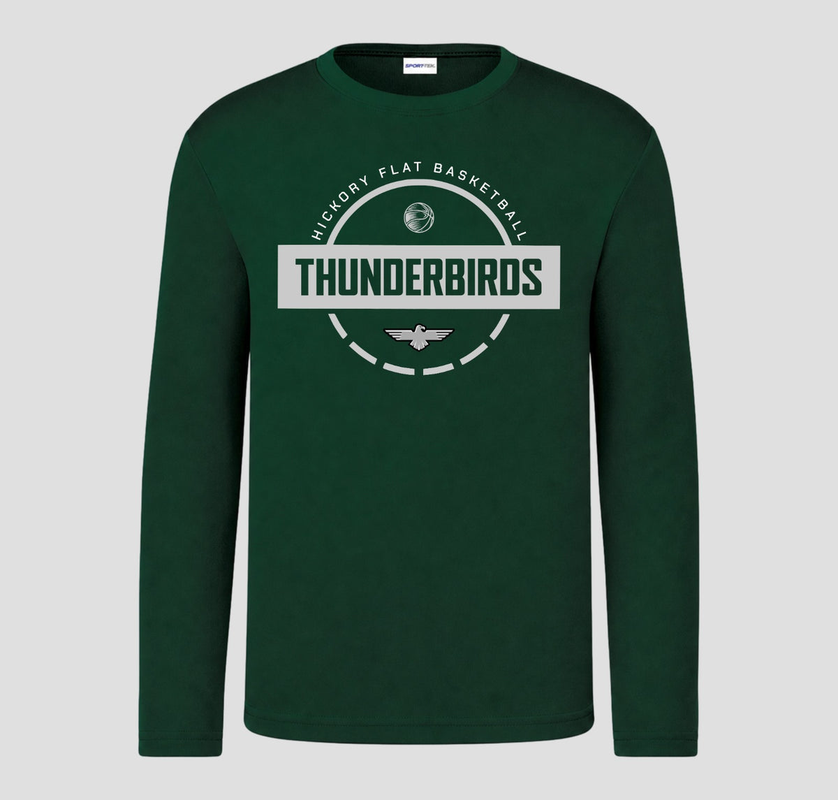 Hickory Flat Basketball Long Sleeve Performance/Shooting Shirt