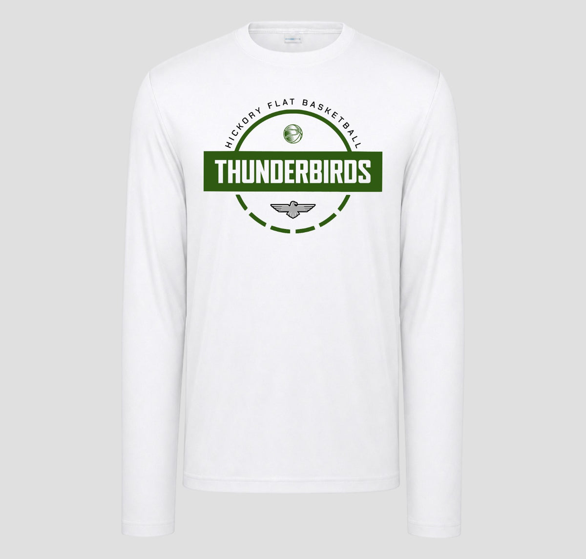 Hickory Flat Basketball Long Sleeve Performance/Shooting Shirt