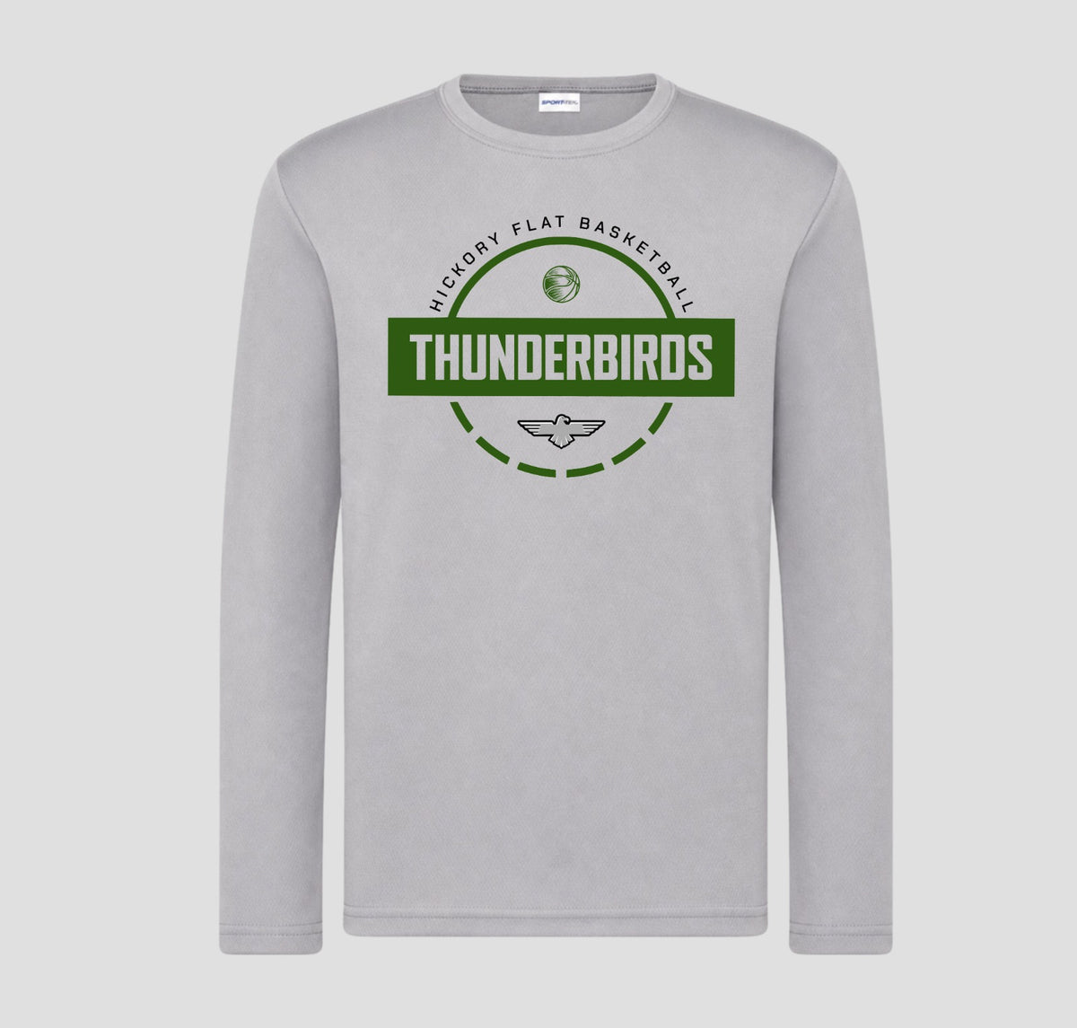 Hickory Flat Basketball Long Sleeve Performance/Shooting Shirt