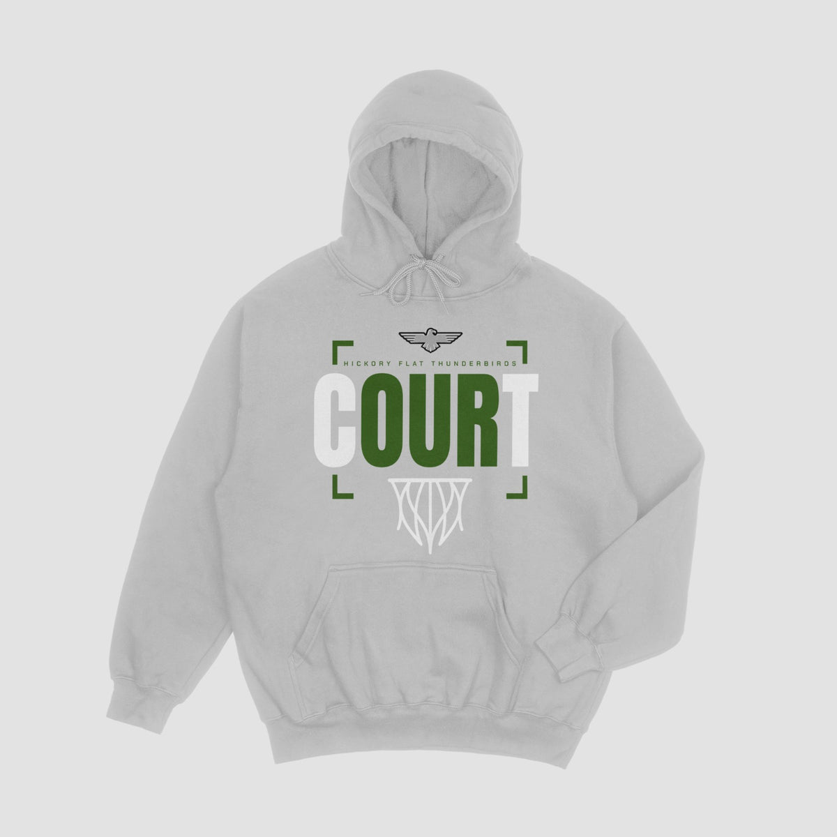 Hickory Flat Basketball Hoodie