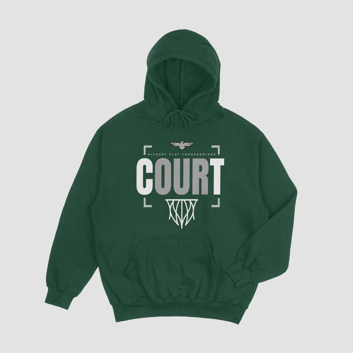 Hickory Flat Basketball Hoodie