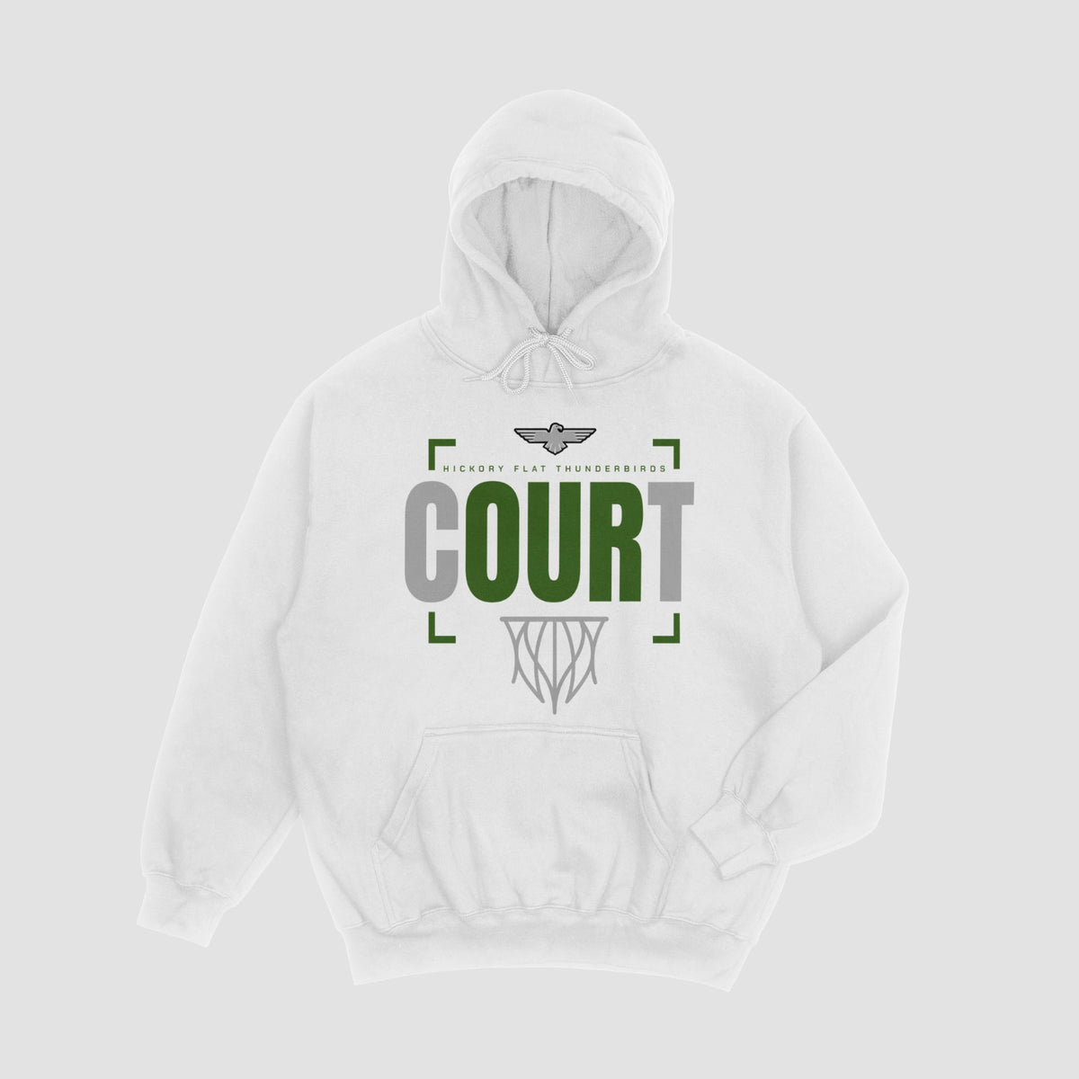 Hickory Flat Basketball Hoodie