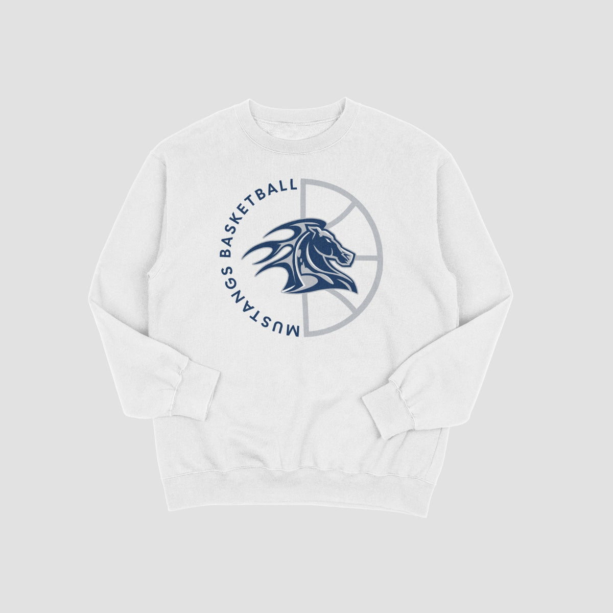 Arnold Mill Mustangs Basketball Sweatshirt
