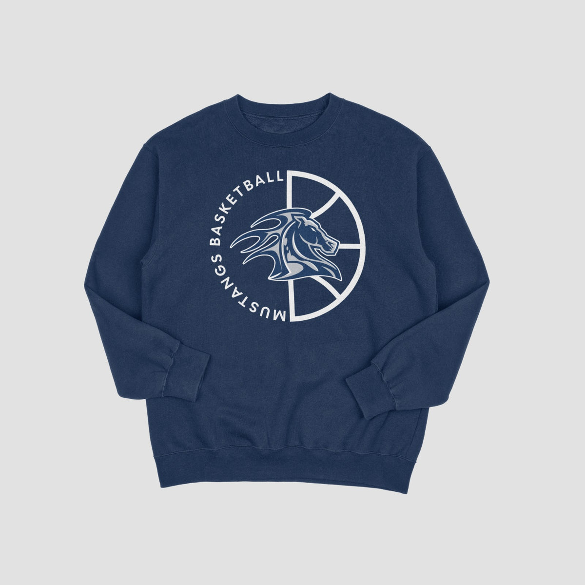 Arnold Mill Mustangs Basketball Sweatshirt
