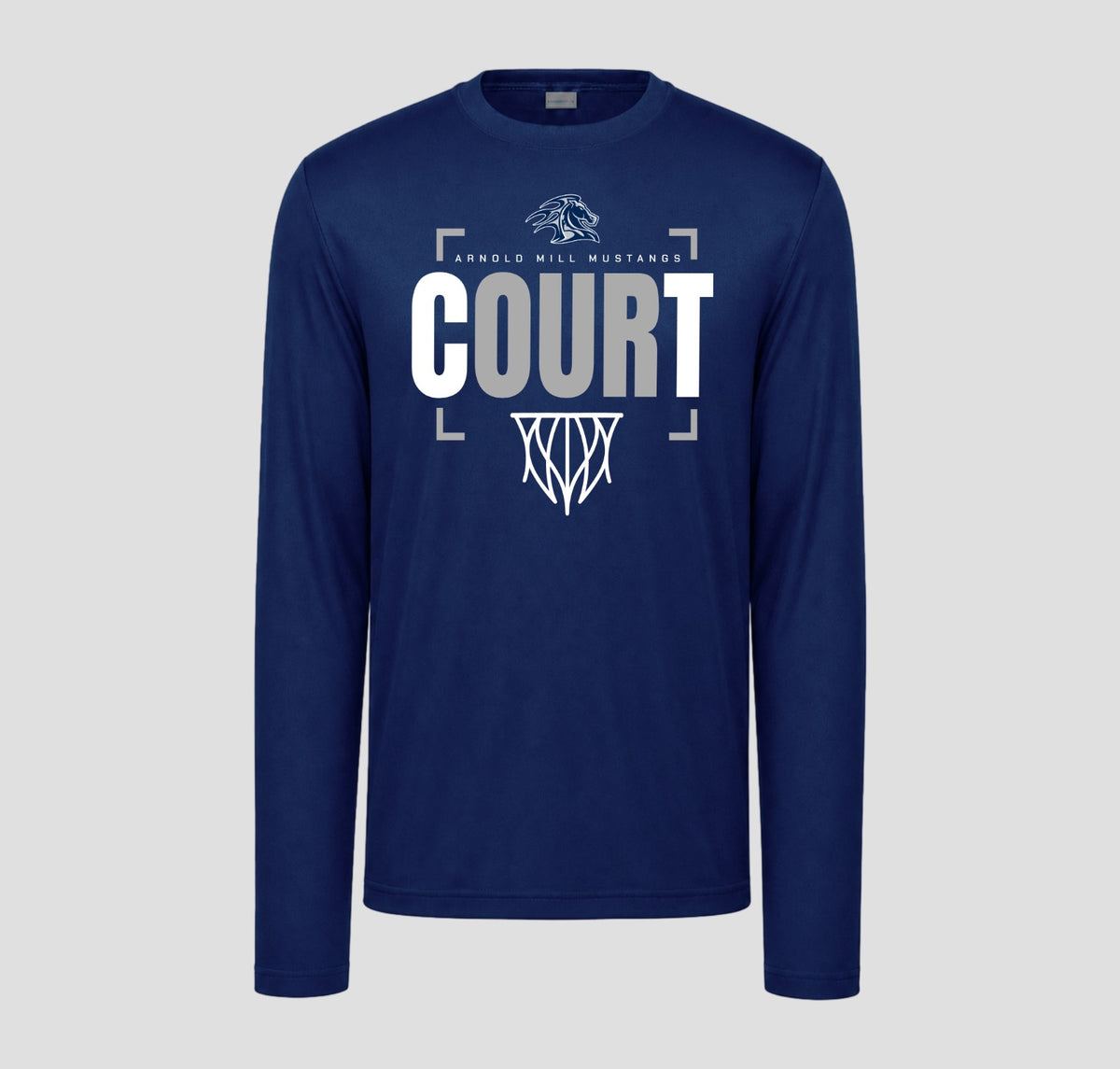 Arnold Mill Basketball Long Sleeve Performance/Shooting Shirt