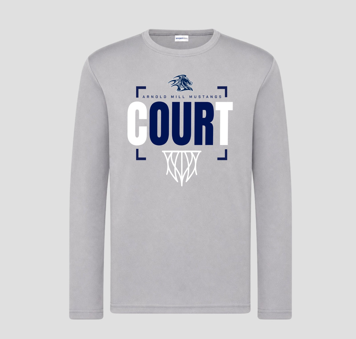 Arnold Mill Basketball Long Sleeve Performance/Shooting Shirt