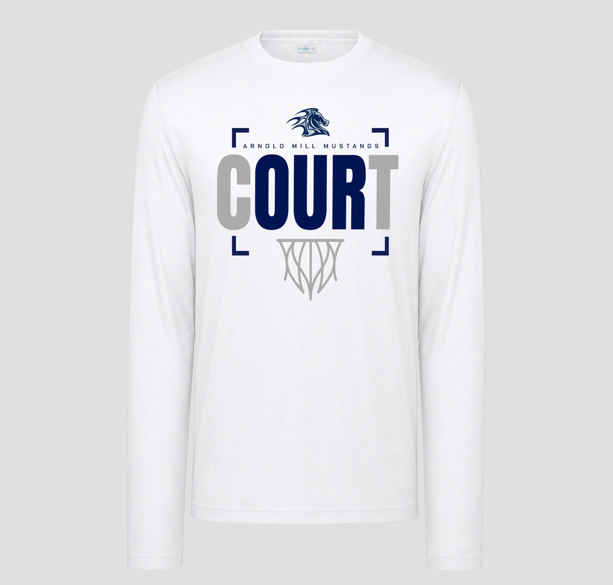 Arnold Mill Basketball Long Sleeve Performance/Shooting Shirt