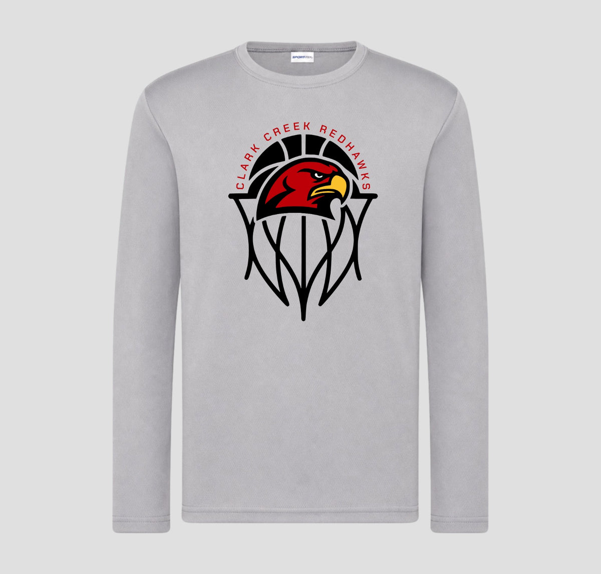 Clark Creek Basketball Long Sleeve Performance/Shooting Shirt