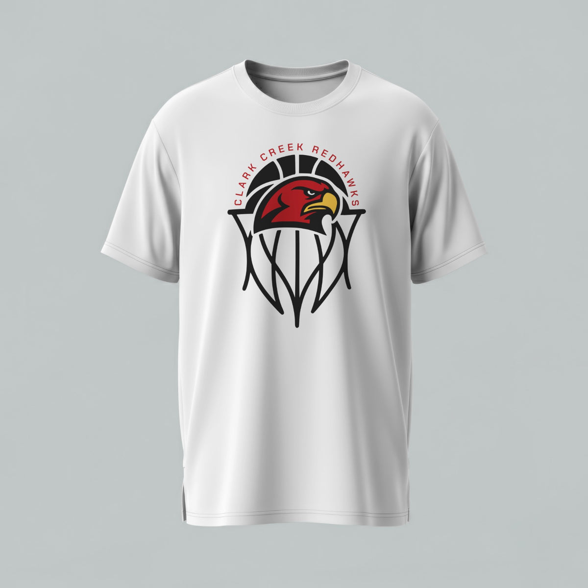 Clark Creek Redhawks Basketball  T-Shirt