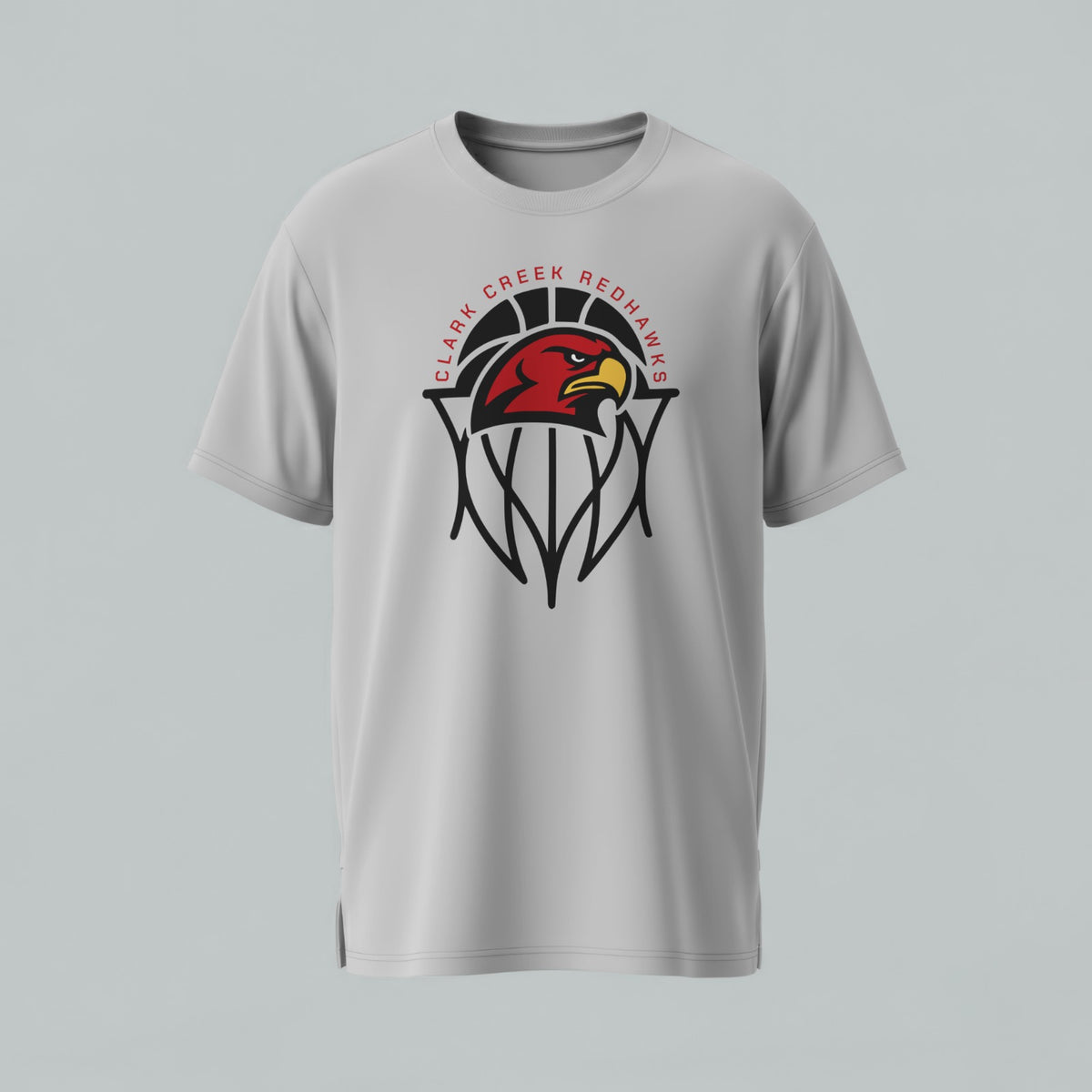Clark Creek Redhawks Basketball  T-Shirt