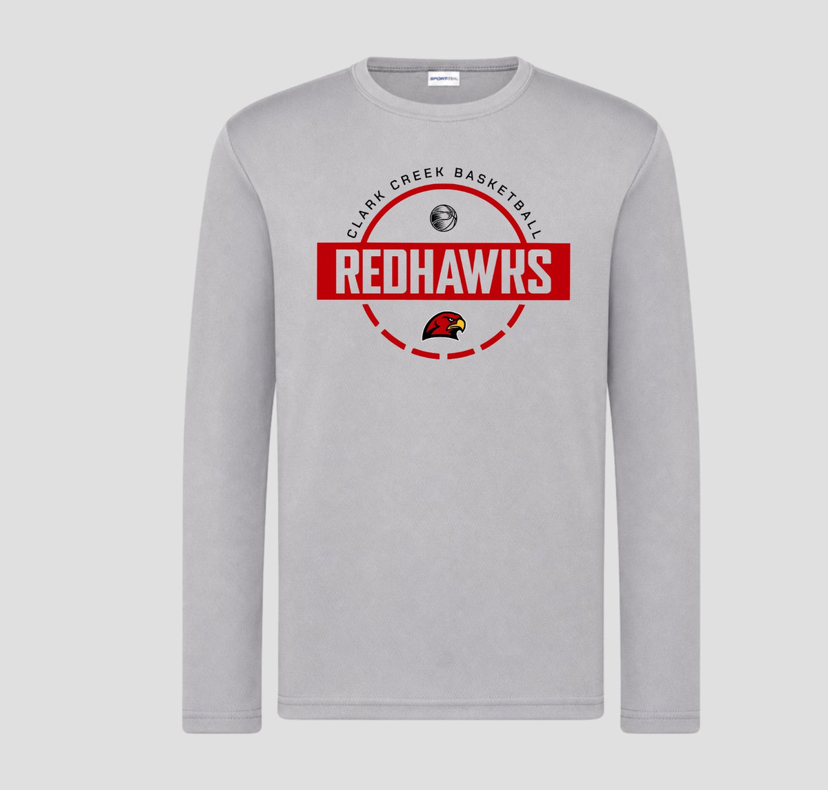 Clark Creek Basketball Long Sleeve Performance/Shooting Shirt