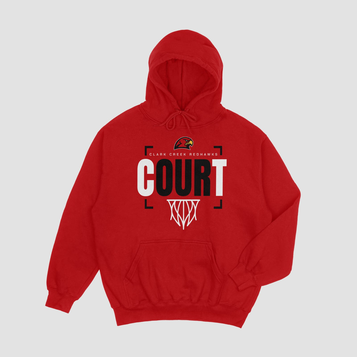 Clark Creek Basketball Hoodie
