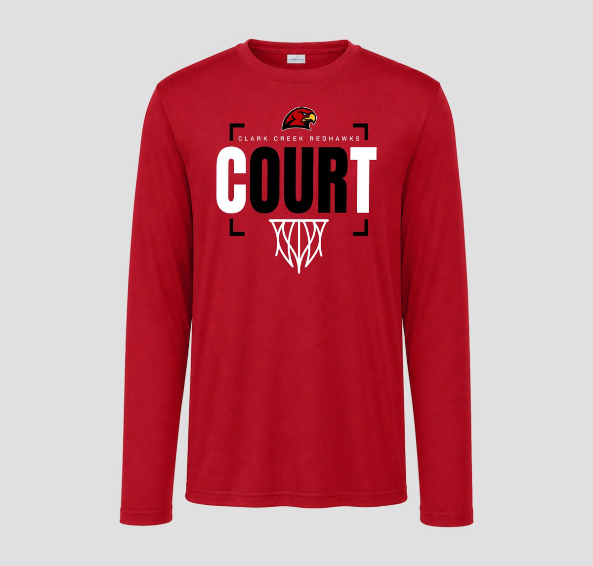 Clark Creek Basketball Long Sleeve Performance/Shooting Shirt