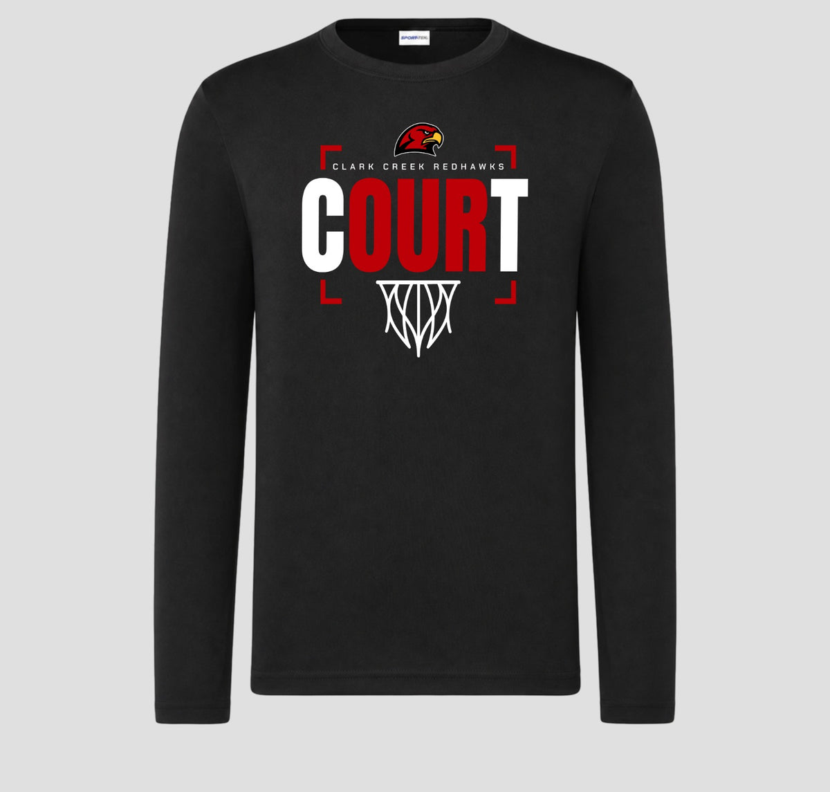 Clark Creek Basketball Long Sleeve Performance/Shooting Shirt