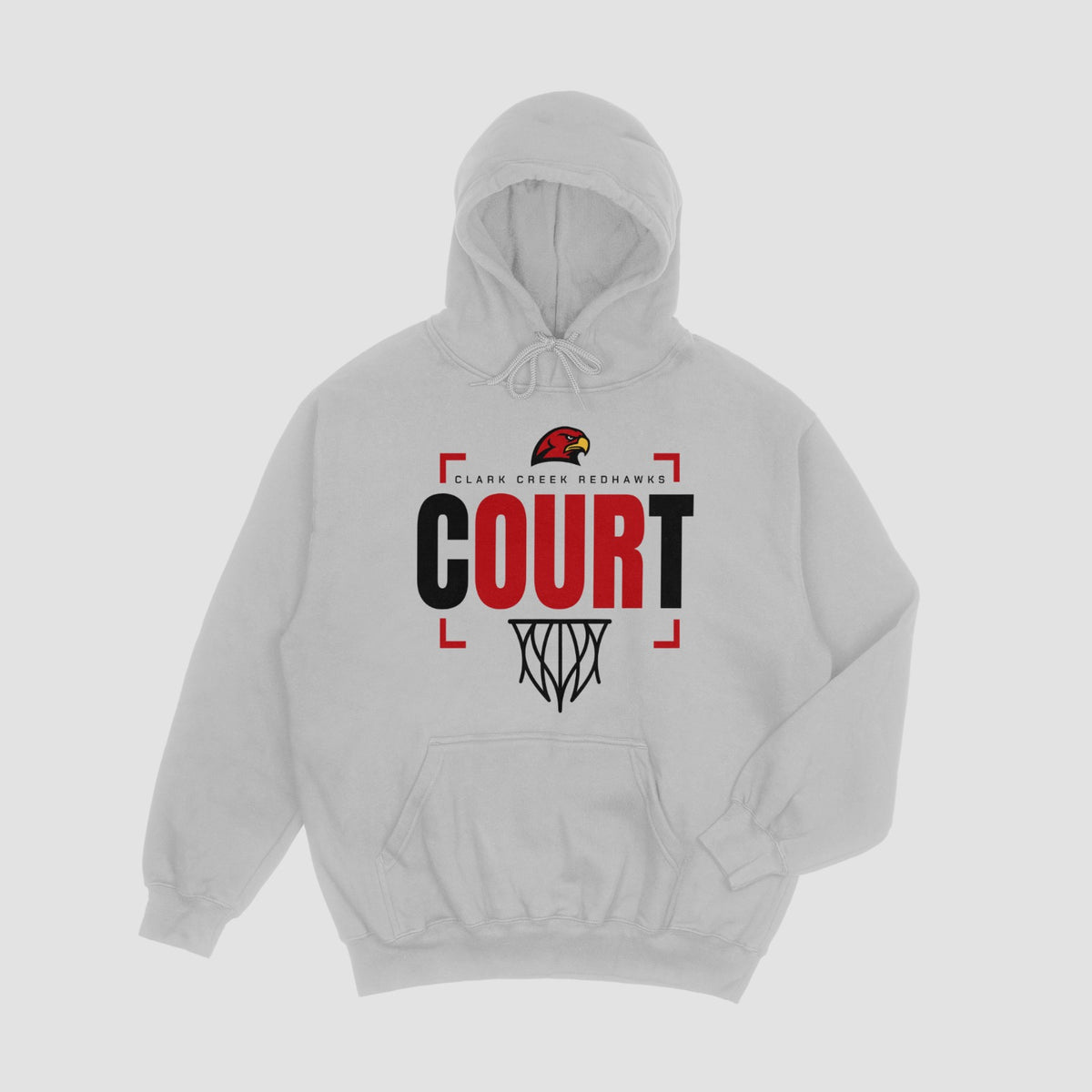 Clark Creek Basketball Hoodie