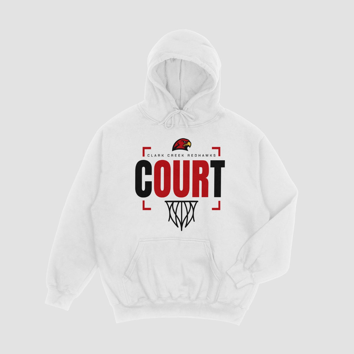 Clark Creek Basketball Hoodie