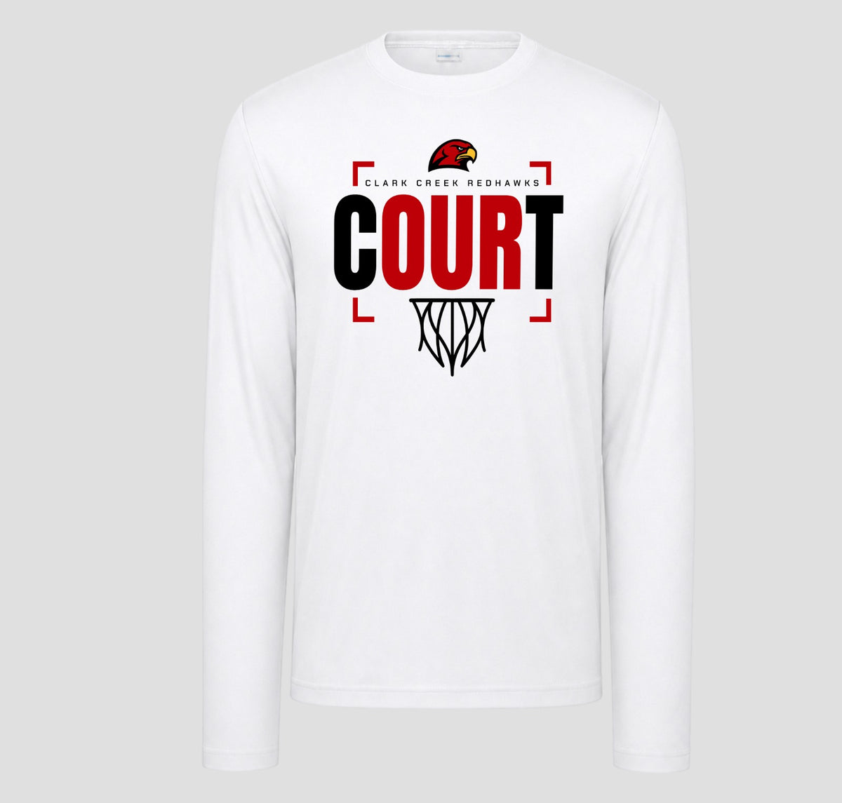 Clark Creek Basketball Long Sleeve Performance/Shooting Shirt