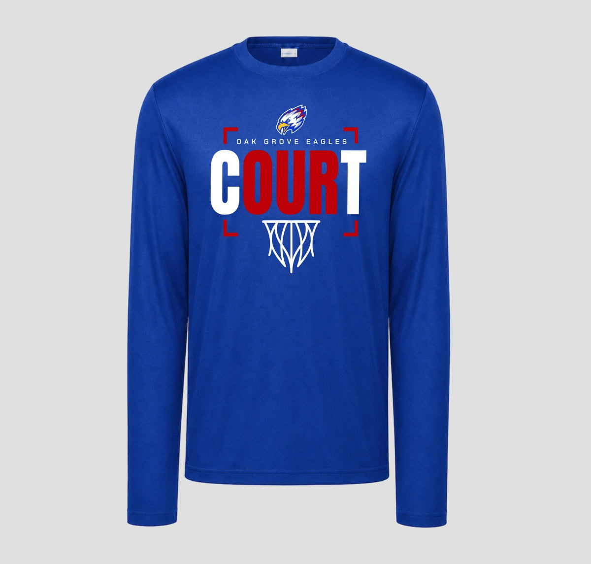Oak Grove Basketball Long Sleeve Performance/Shooting Shirt